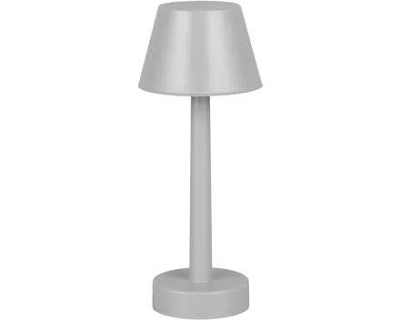 LED-Tischleuchte PIA grau