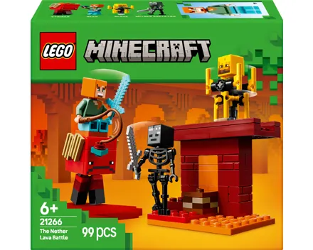 Lego Minecraft Das Lava-Duell im Nether