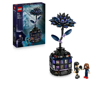 Lego Wednesday 76784 Schwarze Dahlie