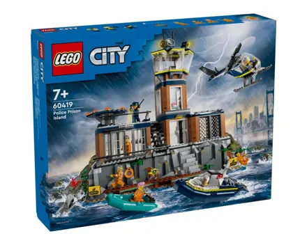 Lego® City Polizeistation auf der Gefängnisinsel 60419 ab 7+ Jahren