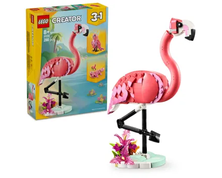 Lego® Creator 3-in-1 31170 3in1 Wilde Tiere: Rosa Flamingo 8+ Jahre
