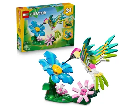 Lego® Creator 3-in-1 31384 Wilde Tiere: Bunter Kolibri 8+ Jahre