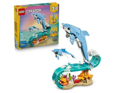 Lego® Creator 3-in-1 31385 Meerestiere: Wunderschöne Delfine 9+ Jahre