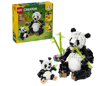 Lego® Creator 31165 3in1 Wilde Tiere: Pandafamilie ab 8 Jahren