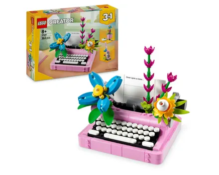 Lego® Creator 31169 3in1 Schreibmaschine mit Blumen ab 8 Jahren