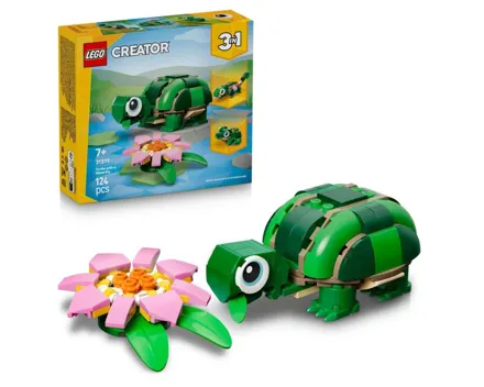 Lego® Creator 31377 Schildkröte mit Seerose 7+ Jahre