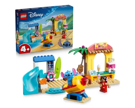 Lego® Disney Classic 43280 Spass am Strand mit Lilo und Stitch 4+ Jahre