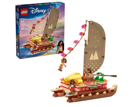 Lego® Disney Moana 2 43270 Vaianas Abenteuerfloss 6+ Jahre
