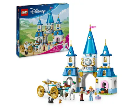 Lego® Disney Princess 43275 Cinderellas Schloss und Pferdekutsche 6+ Jahre