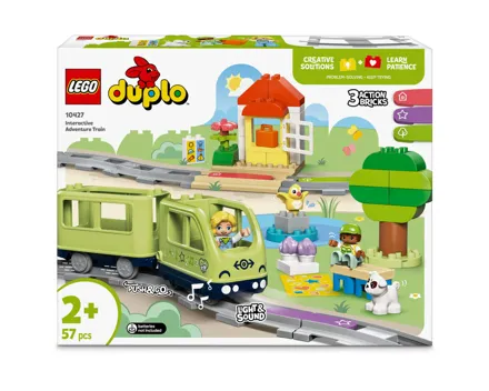 Lego® Duplo 10427 Town Interaktive Abenteuer-Eisenbahn 2+ Jahre