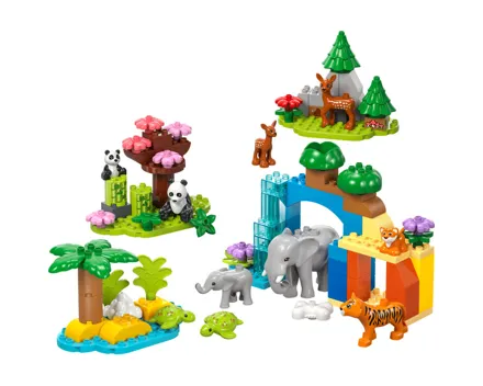 Lego® Duplo 10446 Town Wildtier-Familien 3-in-1-Set ab 2 Jahren