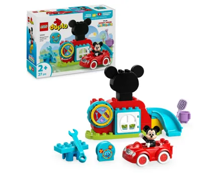 Lego® Duplo 10454 | Disney Mickys Clubhaus und Auto - Lernspielzeug ab 2 Jahren