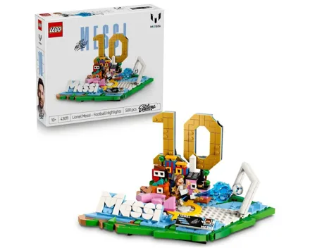 Lego® Editions Football 43011 Lionel Messi – Fussball-Highlights 10+ Jahre