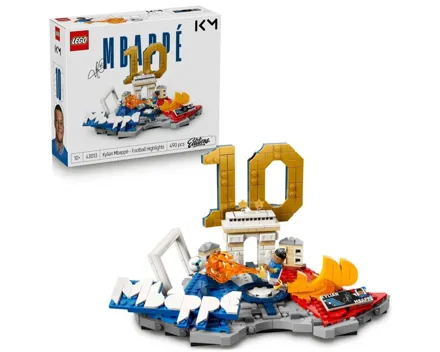 Lego® Editions Football 43013 Kylian Mbappé – Fussball-Highlights 10+ Jahre