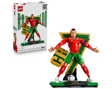 Lego® Editions Football 43016 Cristiano Ronaldo – Fussballlegende 12+ Jahre