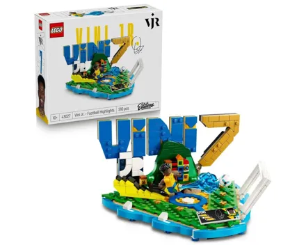 Lego® Editions Football 43027 Vini Jr. – Fussball-Highlights 10+ Jahre