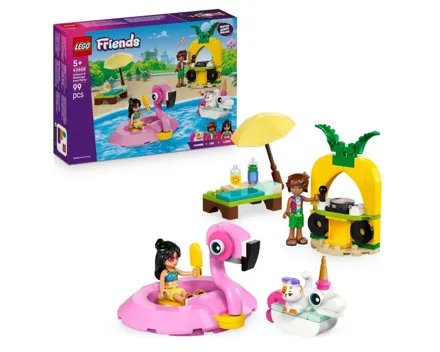 Lego® Friends 42658 Poolparty mit Einhorn und Flamingo 5+ Jahre