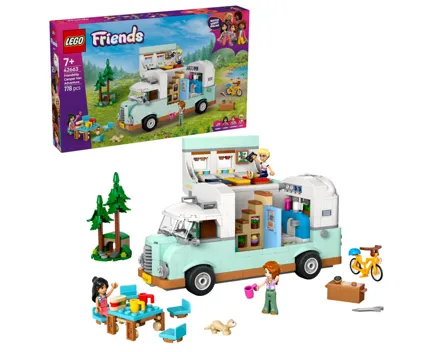 Lego® Friends Wohnmobil 42663, Spielzeug mit Wohnwagen ab 7 Jahren