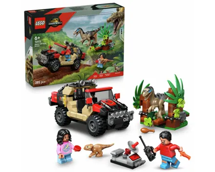 Lego® Jurassic World™ 76972 Raptor: Verfolgungsjagd mit dem Geländewagen 6+ Jahre