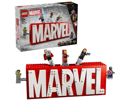 Lego® Marvel 76313: Marvel Logo & Minifiguren ab 12 Jahren
