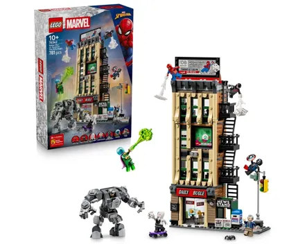 Lego® Marvel Super Heroes 76342 Spider-Man vs. Mysterio: Daily Bugle 10+ Jahre