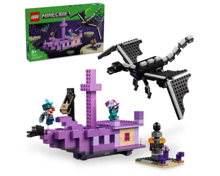 Lego® Minecraft® 21264 Der Enderdrache und das Endschiff 8+ Jahre