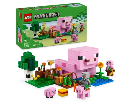 Lego® Minecraft® 21268 Das Babyschwein-Haus 7+ Jahre