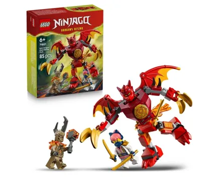 Lego® Ninjago 71851 Kais Drachen-Mech Battle Set 6+ Jahre