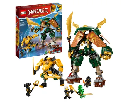 Lego® Ninjago® 71794 Lloyds und Arins Training-Mechs 9+ Jahre