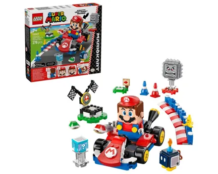 Lego® Super Mario™ 72043 Mario Kart™ – Interaktiver Lego® Mario™ & Standard-Kart 7+ Jahre