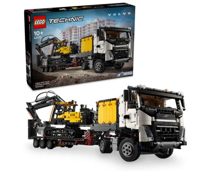 Lego® Technic 42175 Volvo FMX LKW mit EC 230 Electric Raupenbagger 10+ Jahre