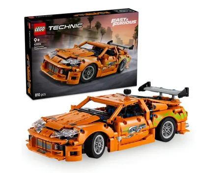 Lego® Technic 42204 Fast and Furious Toyota Supra MK4 - Spielzeug Auto 9+ Jahren