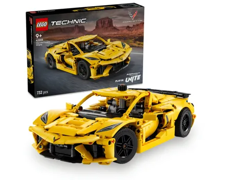Lego® Technic 42205 Chevrolet Corvette Stingray - Spielzeug Sportwagen ab 9 Jahren