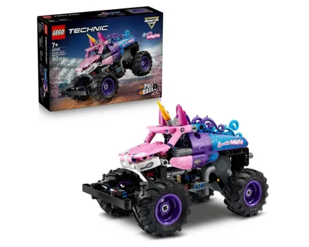 Lego® Technic 42220 Monster Jam™ Sparkle Smash™ mit Rückziehmotor 7+ Jahre