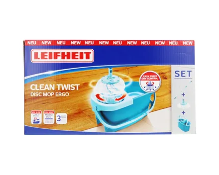 Leifheit Clean Twist Disc Mop Ergo Set