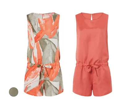 Leinen-Jumpsuit