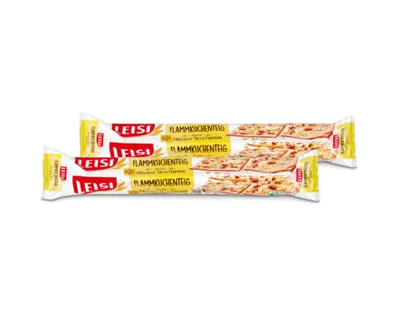 Leisi Flammkuchenteig eckig 2x260g