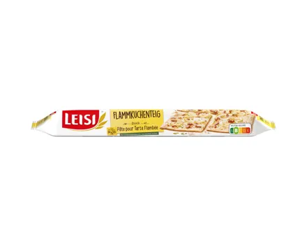 Leisi Flammkuchenteig eckig