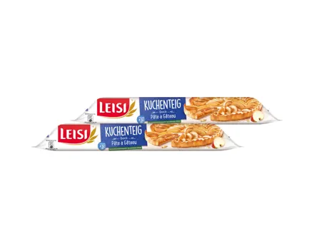 Leisi Kuchenteig rund ausgewallt Ø32cm 2x 230g