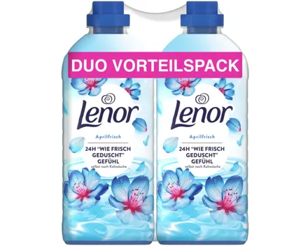 Lenor Aprilfrisch 2 x 71 Waschgänge, Duo