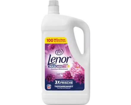 Lenor Flüssigwaschmittel Color Amethyst Blütentraum