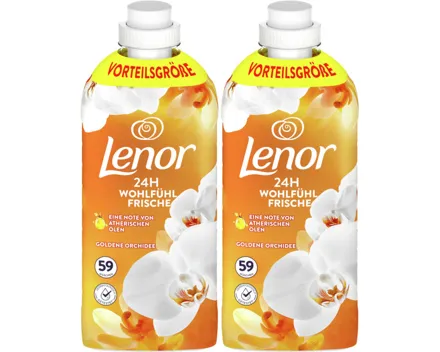 Lenor Goldene Orchidee 2 x 59 Waschgänge