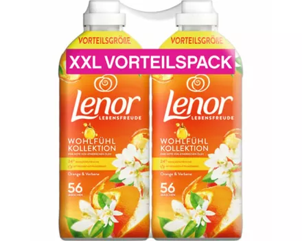 Lenor Orange&Verbena 2 x 56 Waschgänge
