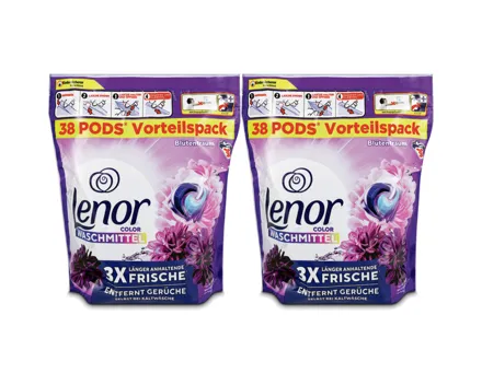 Lenor Pods Amethyst Blütentraum, 2x38 Waschgänge