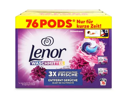 Lenor Pods Blütentraum 2x38 Waschgänge