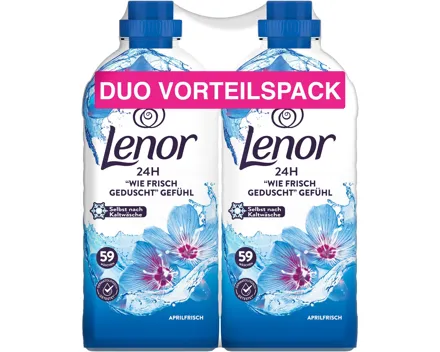 Lenor Weichspüler Aprilfrisch 2 x 59 Waschgänge