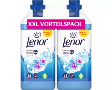 Lenor Weichspüler Aprilfrisch 2 x 68 Waschgänge