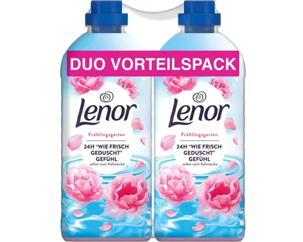 Lenor Weichspüler Frühlingsgarten, 2 x 71 Waschgänge