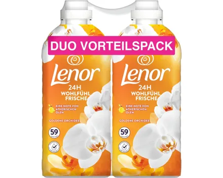 Lenor Weichspüler goldene Orchidee 2 x 59 Waschgänge