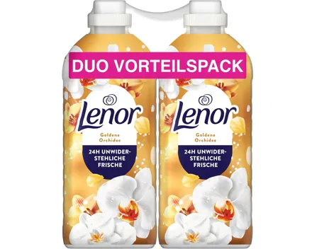 Lenor Weichspüler Goldene Orchidee, 2 x 71 Waschgänge